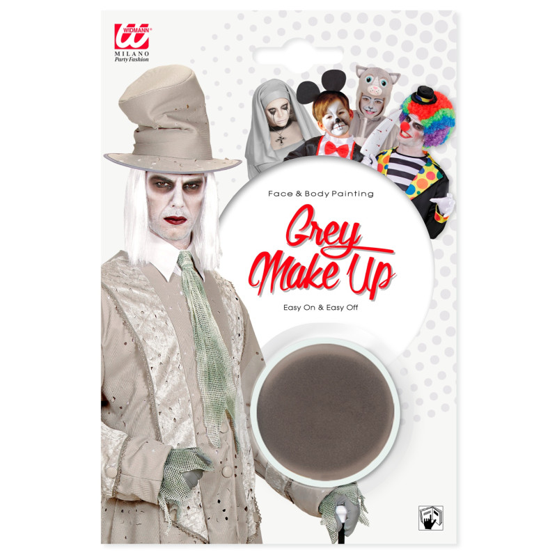 Šedý make-up v kelímku